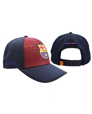 Cappellino con Visiera Barcellona F.C. Adulto Regolabile Blu Bordeaux 5001GEXCN