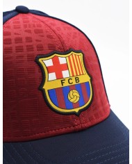 Cappellino con Visiera Barcellona F.C. Adulto Regolabile Blu Bordeaux 5001GEXCN