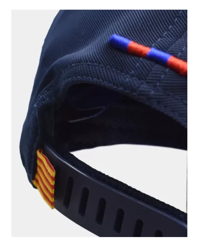 Cappellino con Visiera Barcellona F.C. Adulto Regolabile Blu Bordeaux 5001GEXCN