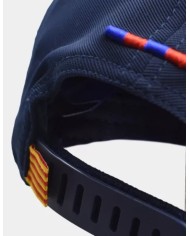 Cappellino con Visiera Barcellona F.C. Adulto Regolabile Blu Bordeaux 5001GEXCN