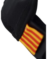 Cappellino con Visiera Barcellona Adulto Regolabile  Nero Oro 5001GBNO