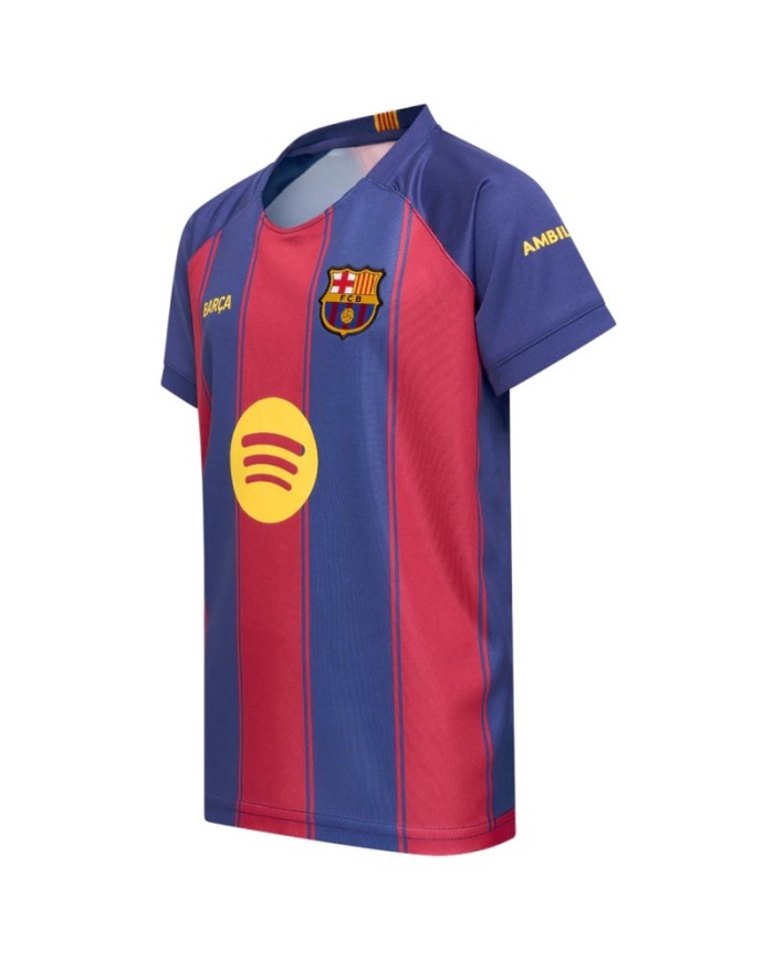 Completino da Calcio Barcelona F.C. 25/26 Kit Replica Casa Junior Kid Blaugrana BC19 Completino da Calcio Barcelona F.C. 25/26 Kit Replica Casa Junior Kid Blaugrana BC19