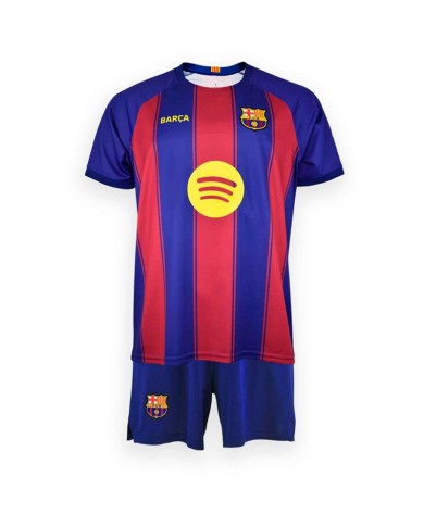 Completino da Calcio Barcelona F.C. 25/26 Kit Replica Casa Junior Kid Blaugrana BC19