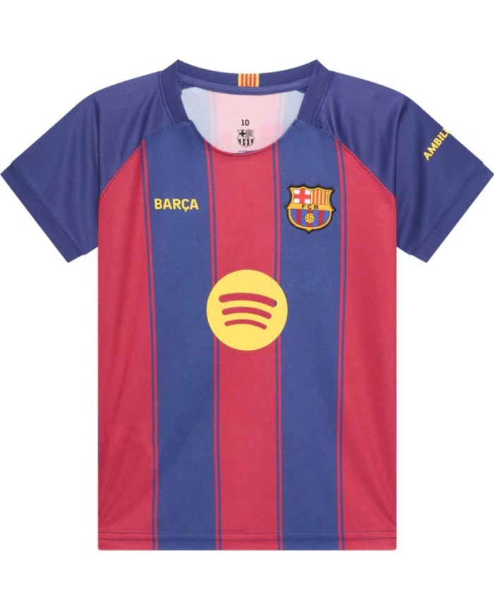 Completino da Calcio Barcelona F.C. 25/26 Kit Replica Casa Junior Kid Blaugrana BC19 Completino da Calcio Barcelona F.C. 25/26 Kit Replica Casa Junior Kid Blaugrana BC19