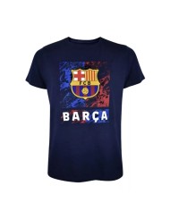 T-Shirt in Cotone F.C. Barcelona Nera Junior Kids Girocollo 5001CEBP
