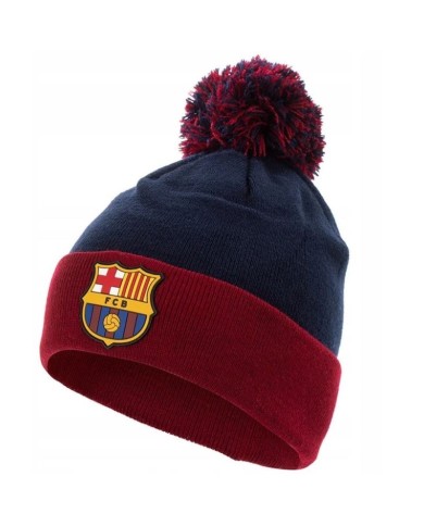 Berretto con Pon Pon F.C. Barcelona Adulto Blaugrana 5004G8T