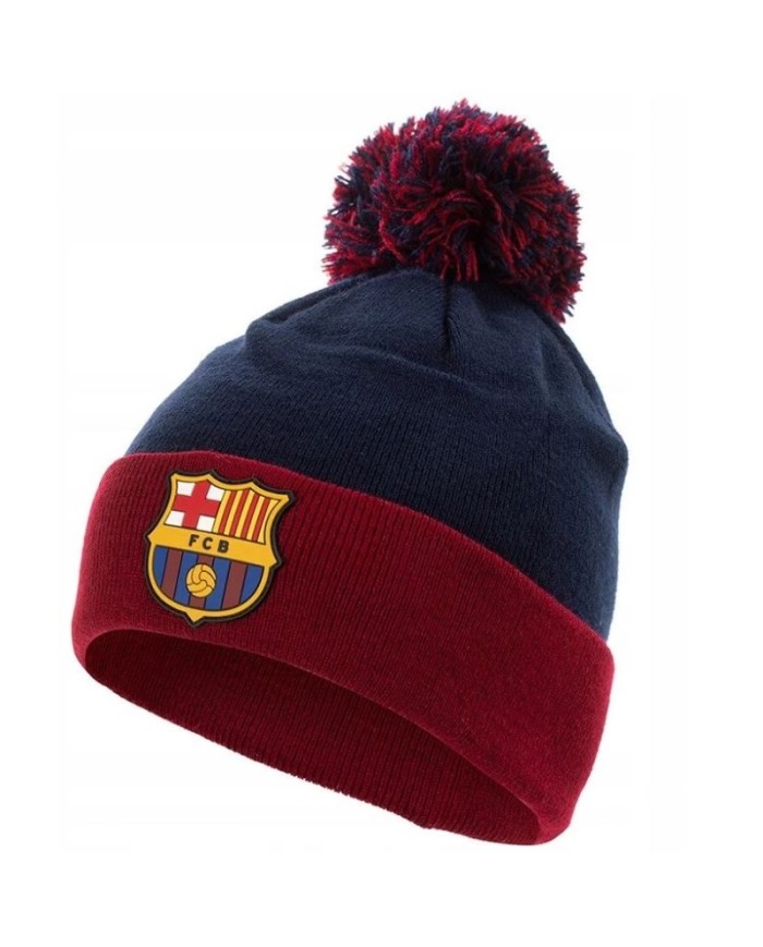 Berretto con Pon Pon F.C. Barcelona Adulto Blaugrana 5004G8T