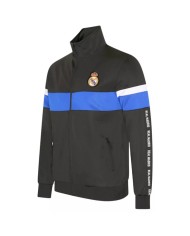 Tuta da Allenamento Real Madrid 25/26 Junior Kids Traspirante Nera RM2CHP24P