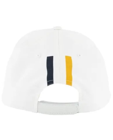 Cappellino con Visiera Real Madrid Adulto Bianco Regolabile RM3GO44 Cappellino con Visiera Real Madrid Adulto Bianco Regolabile RM3GO44