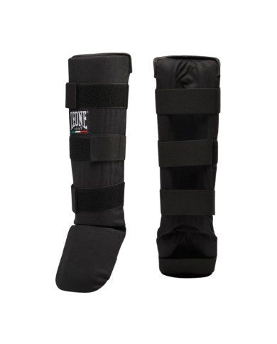 Paratibia con Parapiede Leone PT132-01 Nero Unisex Kickboxing Paratibia con Parapiede Leone PT132-01 Nero Unisex Kickboxing