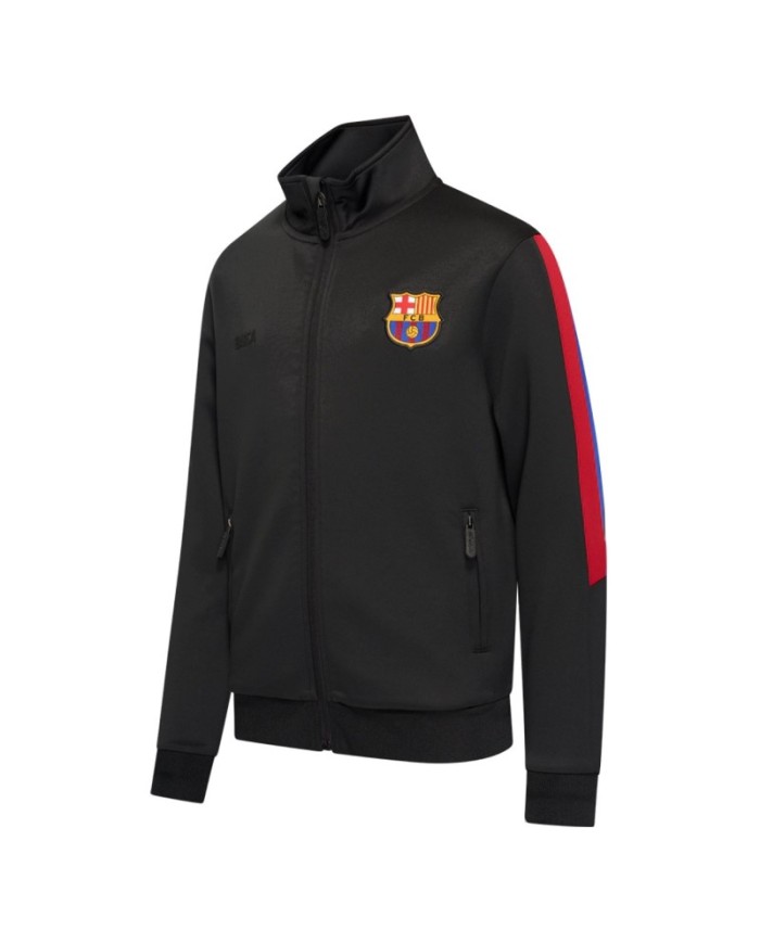 Tuta da Allenamento Barcelona F.C. 25/26 Nera Junior Kids Traspirante 5002CHOUP