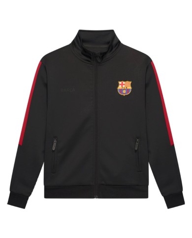 Tuta da Allenamento Barcelona F.C. 25/26 Nera Junior Kids Traspirante 5002CHOUP
