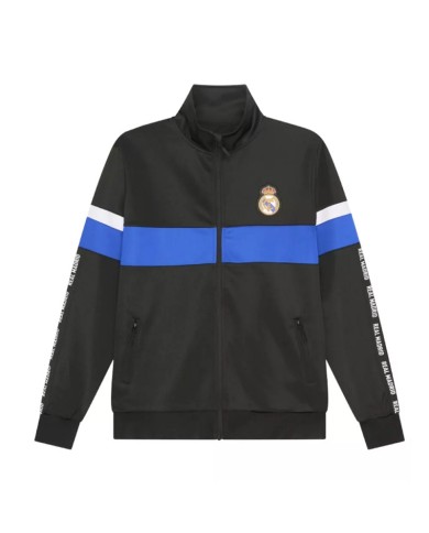 Tuta da Allenamento Real Madrid 25/26 Adulto Traspirante Nera RM2CHP24 Tuta da Allenamento Real Madrid 25/26 Adulto Traspirante Nera RM2CHP24