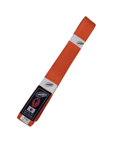 Cintura da Karate Judo Effea EF565 Arancio Cotone Arti Marziali Cintura da Karate Judo Effea EF565 Arancio Cotone Arti Marziali
