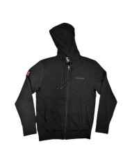 Felpa da Uomo Admiral AD2834EI007 Nero Full Zip con Cappuccio