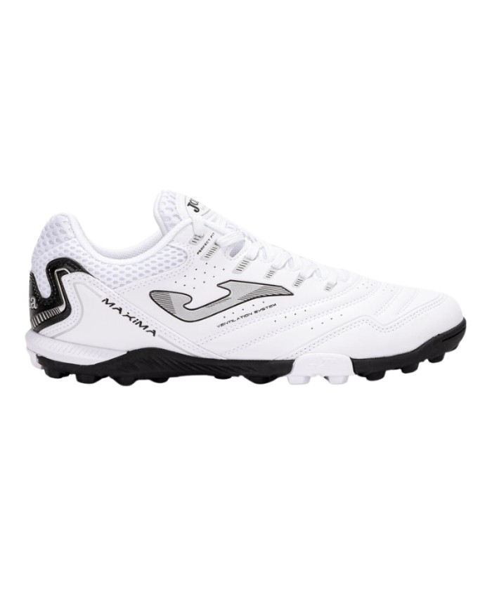 Scarpe da Calcetto Joma Maxima 2502 Bianche Turf Aduto MAX2502TF