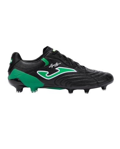 Scarpa da Calcio Joma Aguila Cup 2501 Artificial Glass Nero Verde Adulto ACUW2501AG