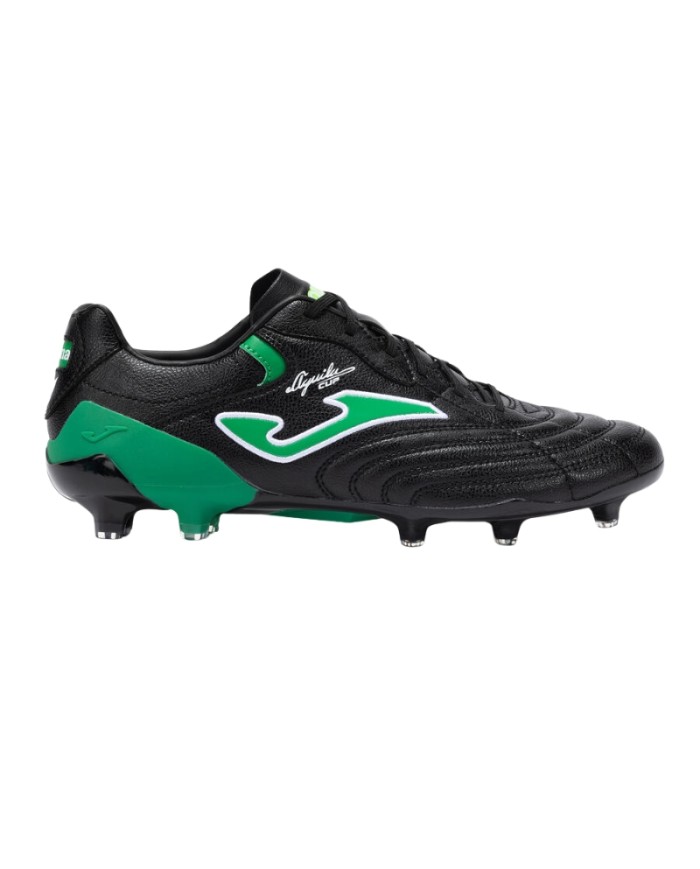 Scarpa da Calcio Joma Aguila Cup 2501 Artificial Glass Nero Verde Adulto ACUW2501AG