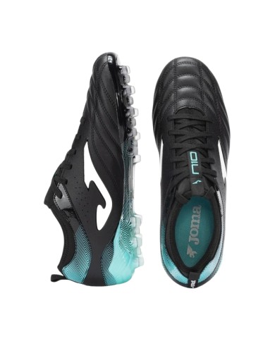 Scarpe da Calcio Joma Numero 10 2531 Nero Turchese Adulto Artificial Glass N10W2531AG