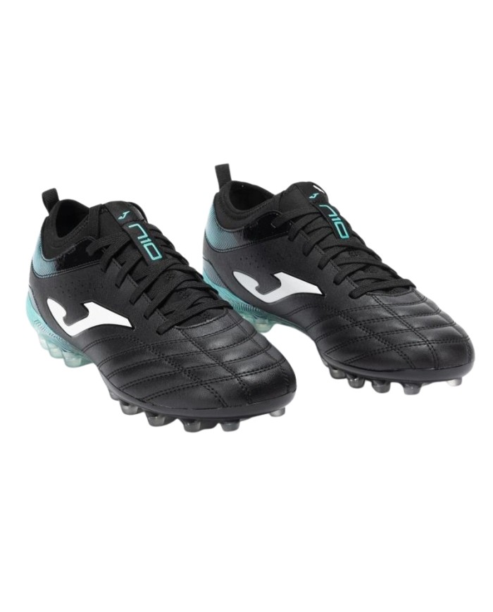Scarpe da Calcio Joma Numero 10 2531 Nero Turchese Adulto Artificial Glass N10W2531AG