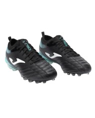 Scarpe da Calcio Joma Numero 10 2531 Nero Turchese Adulto Artificial Glass N10W2531AG