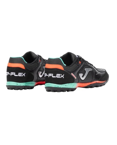 Scarpe da Calcetto Joma Top Flex 2501 Adulto Turf Pelle Nera TOPW2501TF