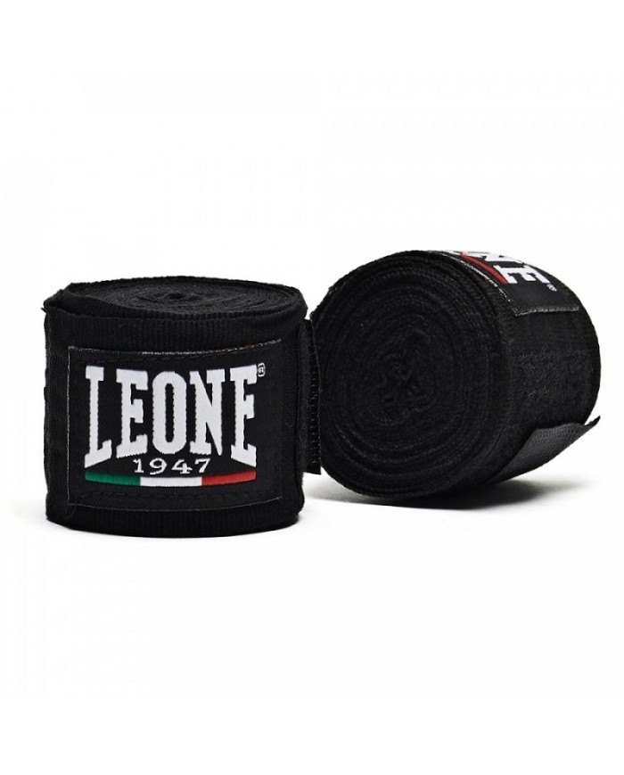 Bendaggi da Boxe Leone Hand Wraps 3.5 Mt Thay MMA Nero AB705BK Bendaggi da Boxe Leone Hand Wraps 3.5 Mt Thay MMA Nero AB705BK