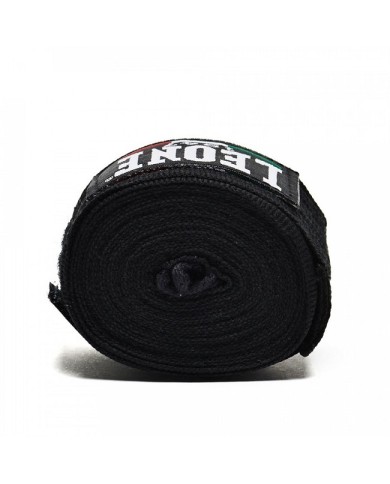 Bendaggi da Boxe Leone Hand Wraps 3.5 Mt Thay MMA Nero AB705BK