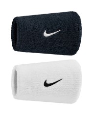 Coppia di Polsini Alti Nike Swoosh Tergisudore Fuxia Fitness Tennis Basket N1012406639