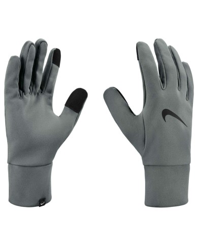 Guanti da Running da Uomo in Pile Nike Therma-Fit Grigio Touchscreen N1010523062