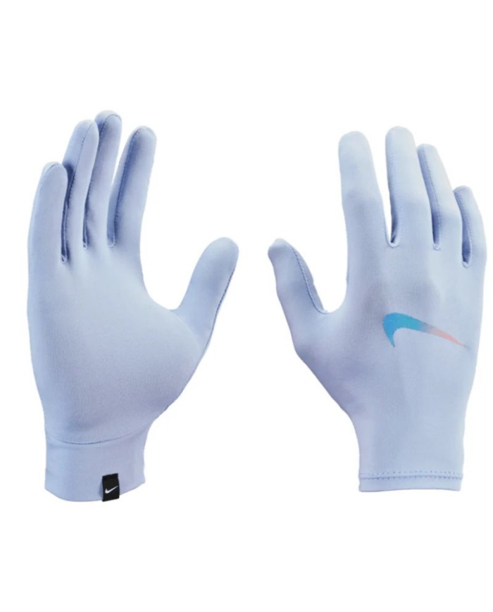 Guanti da Running Niker Pacer Line Run Dri-Fit Unisex Argento N1010532067