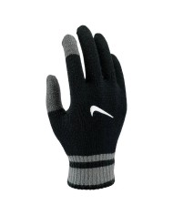 Guanti da Adulto in Acrilico Nike Tech Grip Touchscreen Unisex Nero Grigio N1011919088