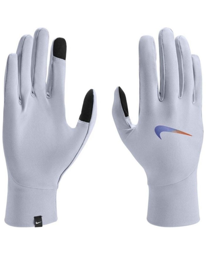 Guanti da Running Nike Uomo Pacer Lightweight Argento N10105333067