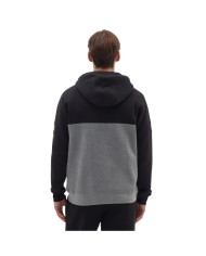 Felpa con Cappuccio da Uomo Nero Grigio Canada Trail CDUAI25749