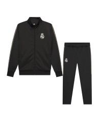 Tuta da Allenamento Real Madrid 25/26 Junio Kids Traspirante Nera RM2CHP27P