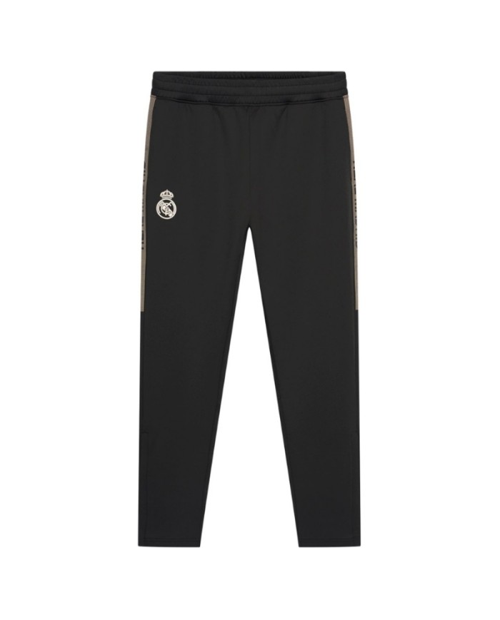 Tuta da Allenamento Real Madrid 25/26 Junio Kids Traspirante Nera RM2CHP27P