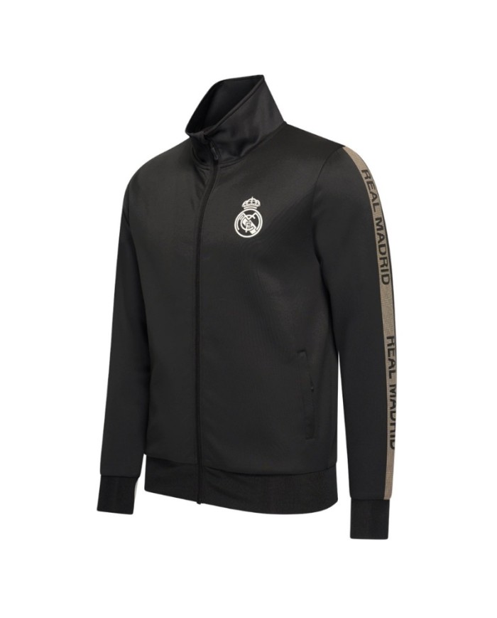 Tuta da Allenamento Real Madrid 25/26 Adulto Traspirante Nera RM2CHP27