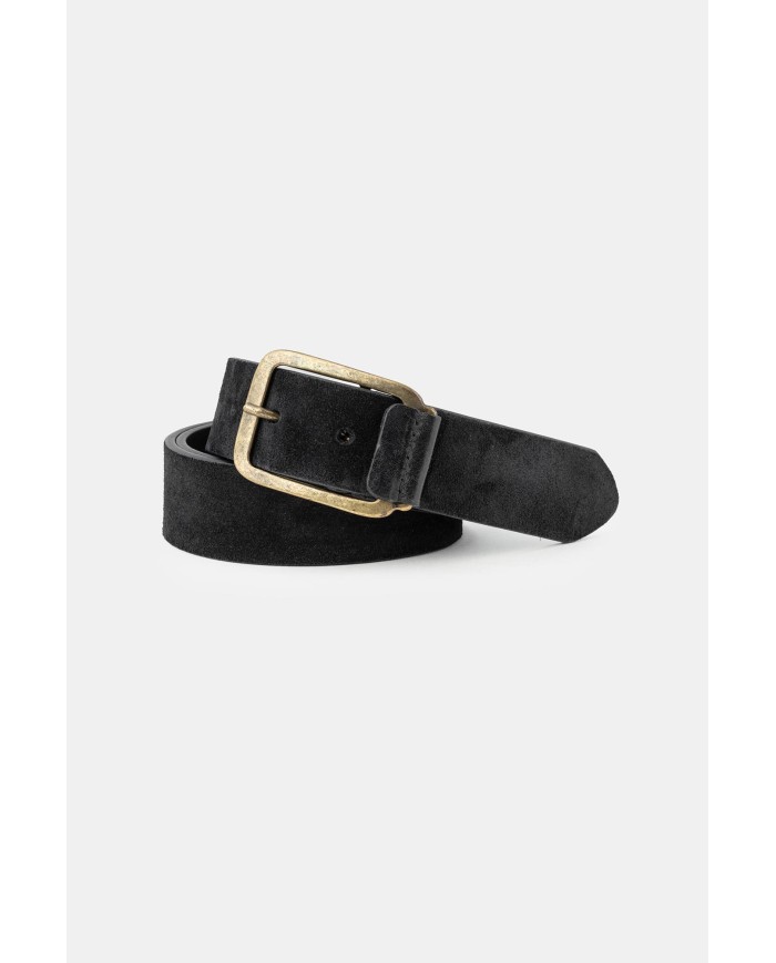 CINTURA REGOLABILE IN PELLE SCAMOSCIATA