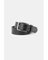 CINTURA REGOLABILE IN PELLE CON LOGO IMPRESSO