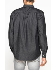 CAMICIA MODELLO CLASSICO IN DENIM LEGGERO DA 7 oz.