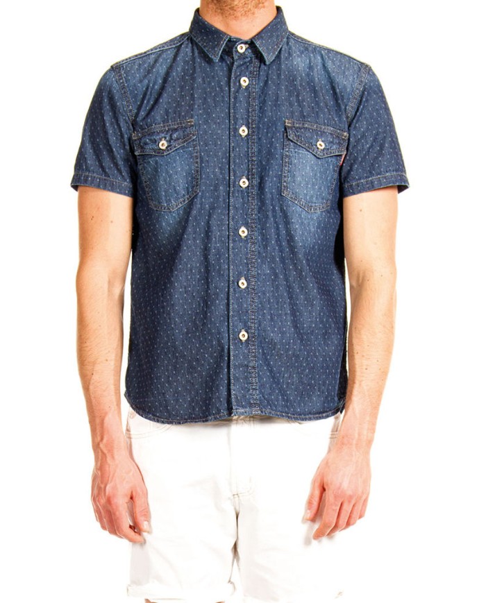 CAMICIA JEANS LEGGERO OPERATO