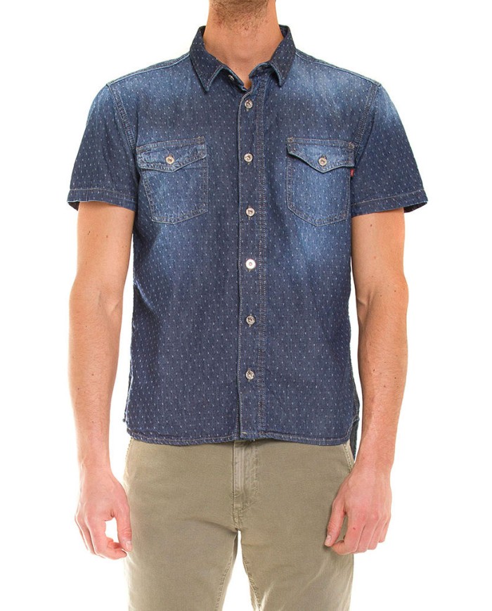 CAMICIA JEANS LEGGERO OPERATO