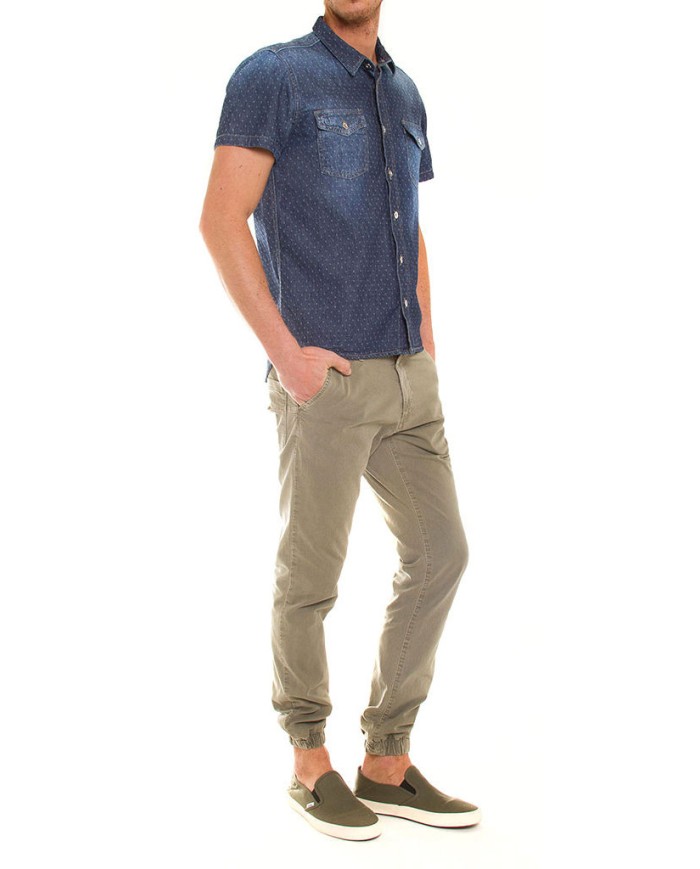 CAMICIA JEANS LEGGERO OPERATO