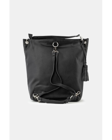 BORSA-ZAINO DONNA CON BORCHIE