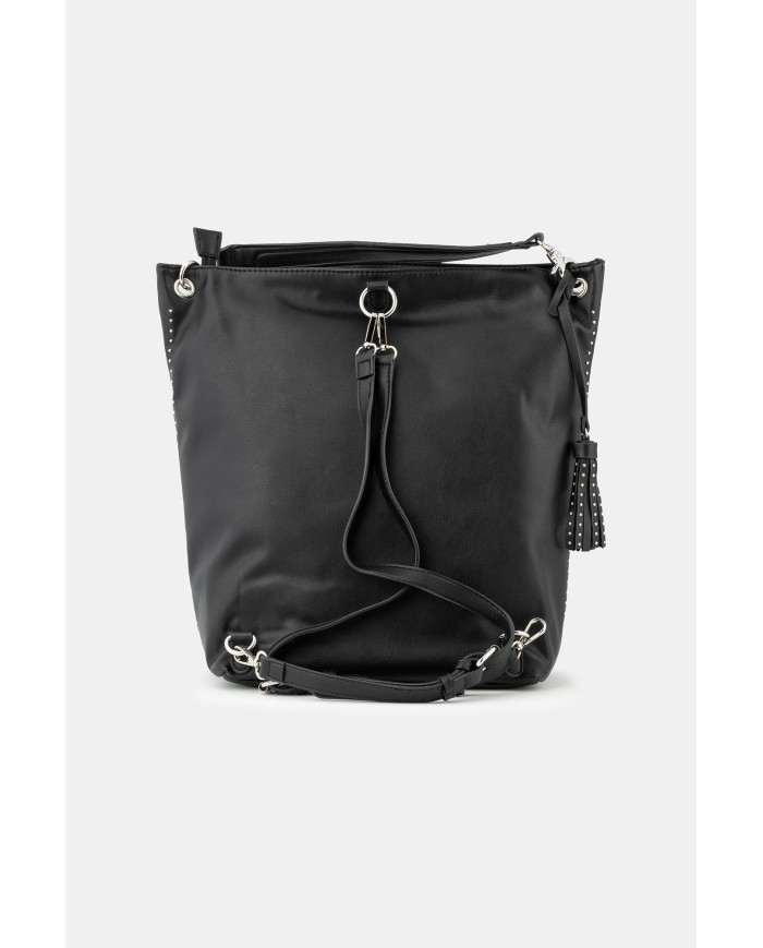 BORSA-ZAINO DONNA CON BORCHIE