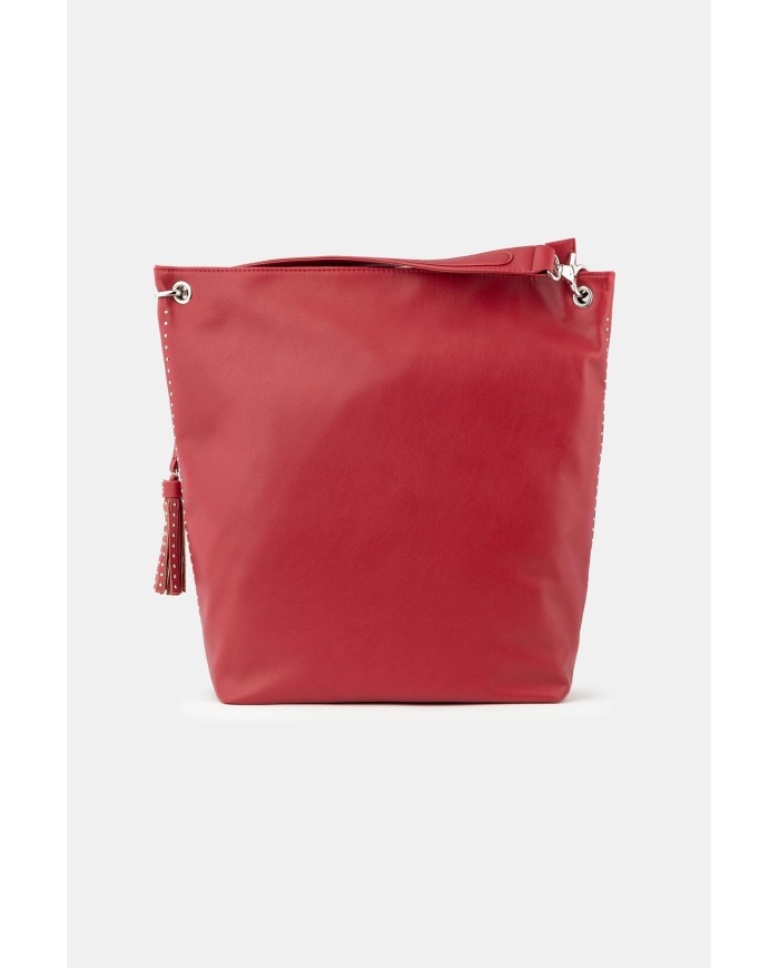 BORSA-ZAINO DONNA CON BORCHIE