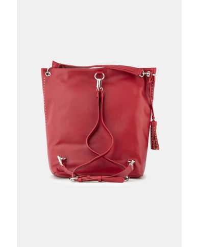 BORSA-ZAINO DONNA CON BORCHIE