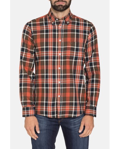 CAMICIA FLANELLA FANTASIA TINTO FILO