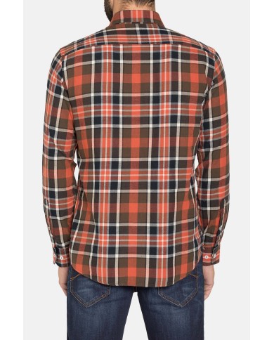 CAMICIA FLANELLA FANTASIA TINTO FILO