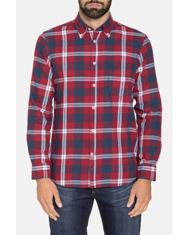 CAMICIA FLANELLA FANTASIA TINTO FILO